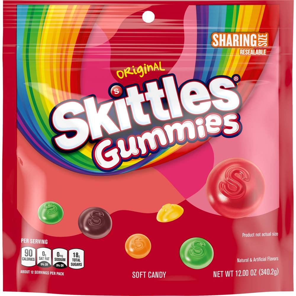 Skittles Sharing Size Original Gummies (12 oz)