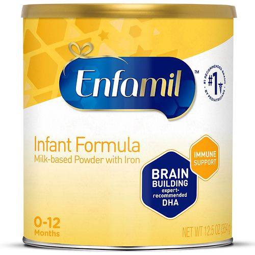 Enfamil Infant Formula Milk-Based with Iron Powder Makes 90 Ounces - 12.5 oz