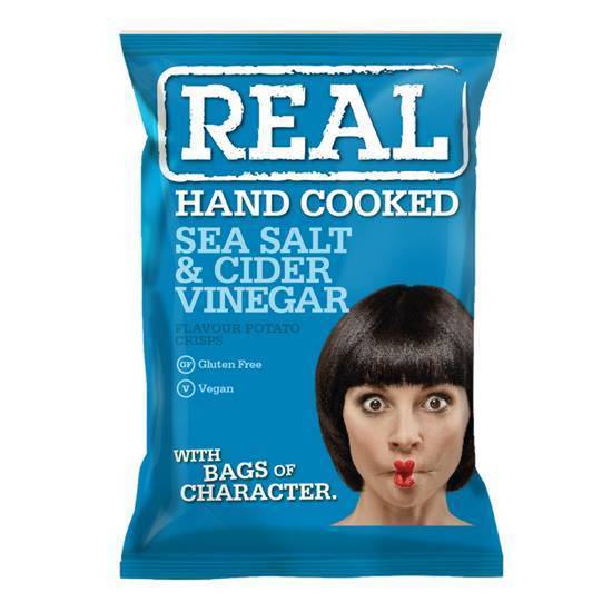 Sea Salt & Vinegar Real Crisps