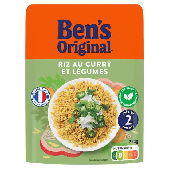 Ben's Original - Riz au curry et légumes