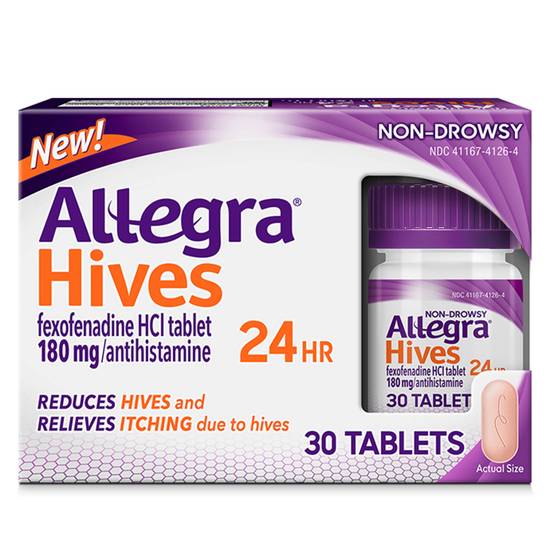 Allegra Hives Tablet - 30 ct