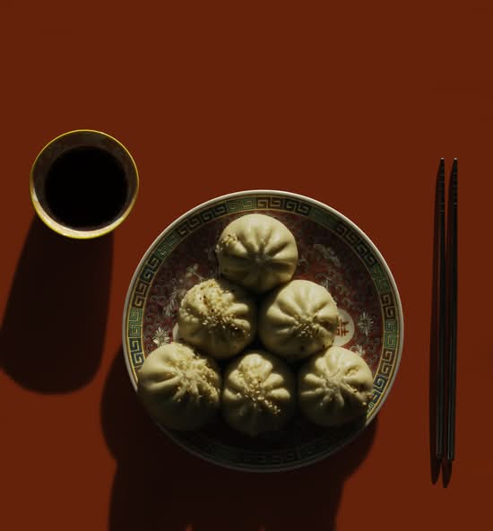 Baozi z Kurczakiem Hoisin