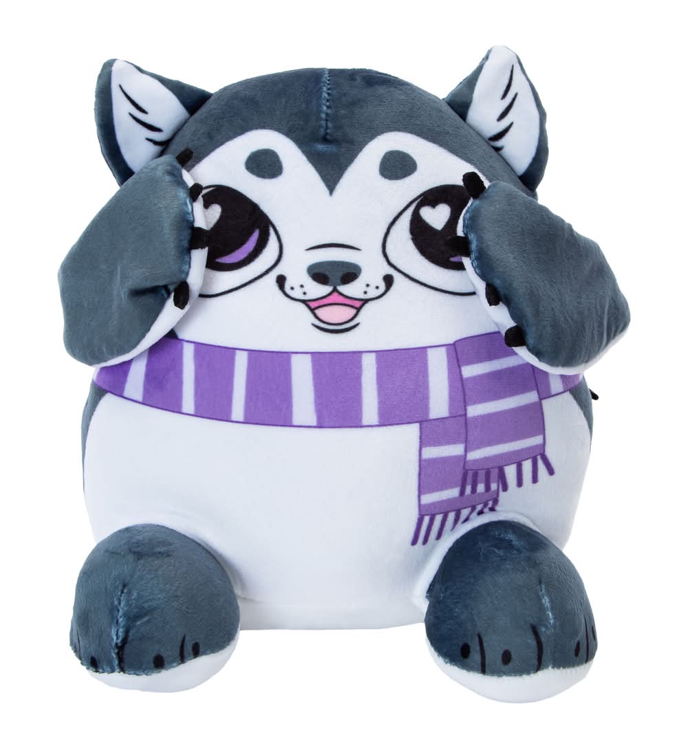 Flipeez™ Winter Plush 10in Husky