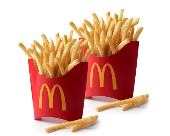 2 Medium French Fries