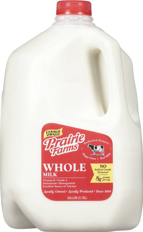 Prairie Farms Whole Milk (3.78 L)