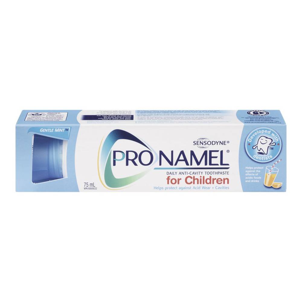 Sensodyne Pronamel Toothpaste For Children, Gentle Mint (75 g)