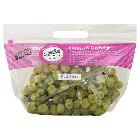 Grapery Cotton Candy Green Grapes