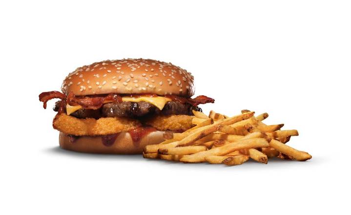 1 Western Bacon + 1 PapasMedianas