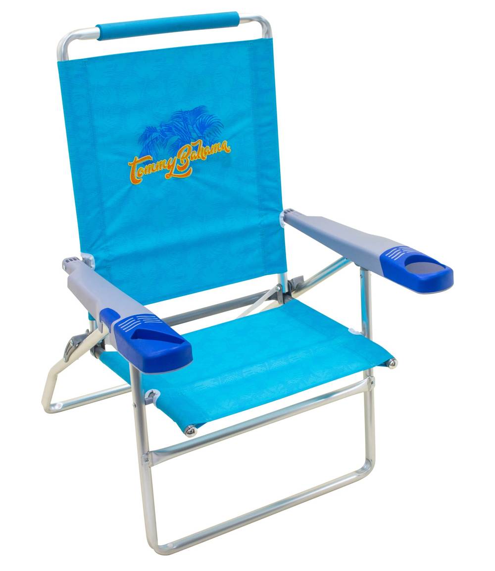 Tommy Bahama Polyester High Folding Beach Adjustable and Carrying Strap/Handle Included | SC615TB-315LWPDQ4