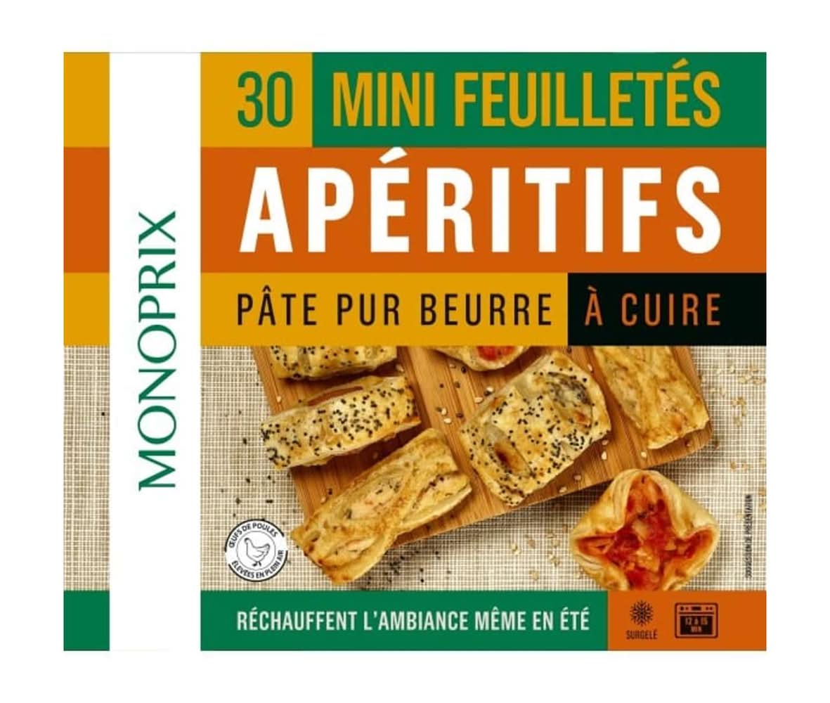 Monoprix - Mini feuilletés apéritifs (30)