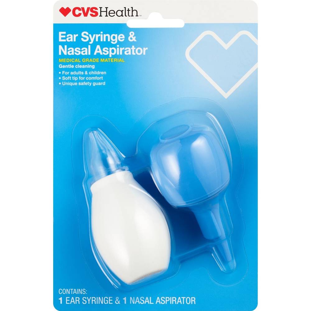 CVS Health Ear Syringe & Nasal Aspirator