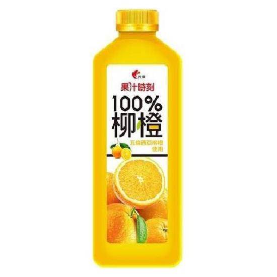 果汁時刻100%純柳橙汁1400ml