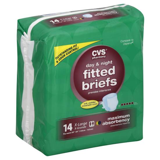 Cvs Fitted Briefs (x-large-x-grande)