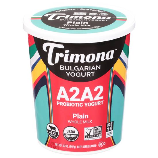 Trimona Plain Bulgarian A2a2 Probiotic Yogurt