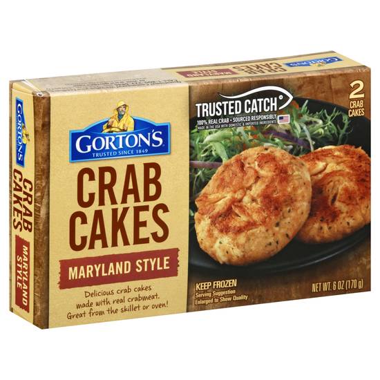 Gorton's Maryland Style Crab Cakes (2 ct)