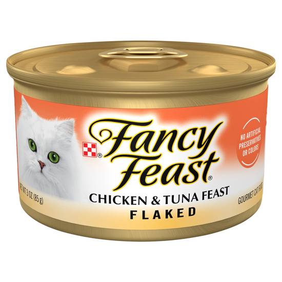 Fancy Feast Gourmet Chicken and Tuna Feast Cat Food