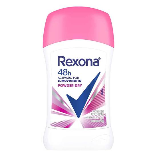 Rexona antitranspirante powder dry (barra 45 g)