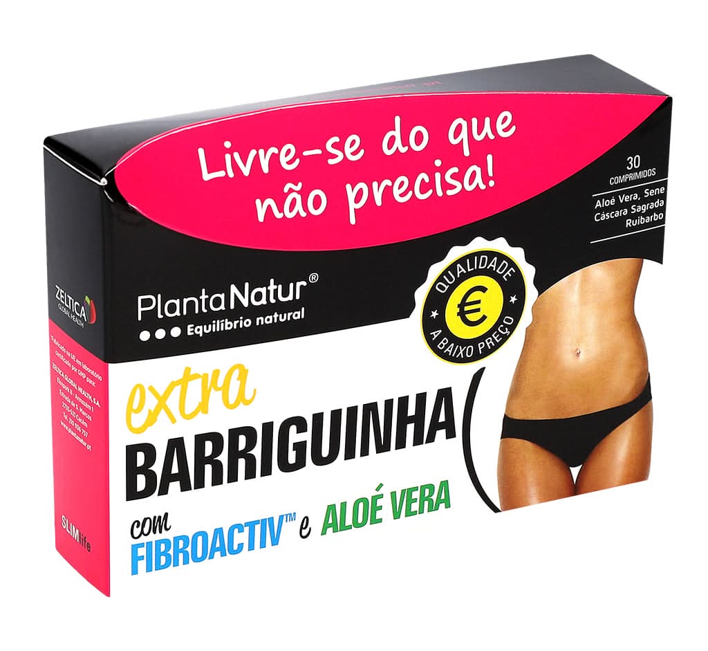 Plantanatur - Extra barriguinha 30 comprimidos, embalagem de 1 unidades