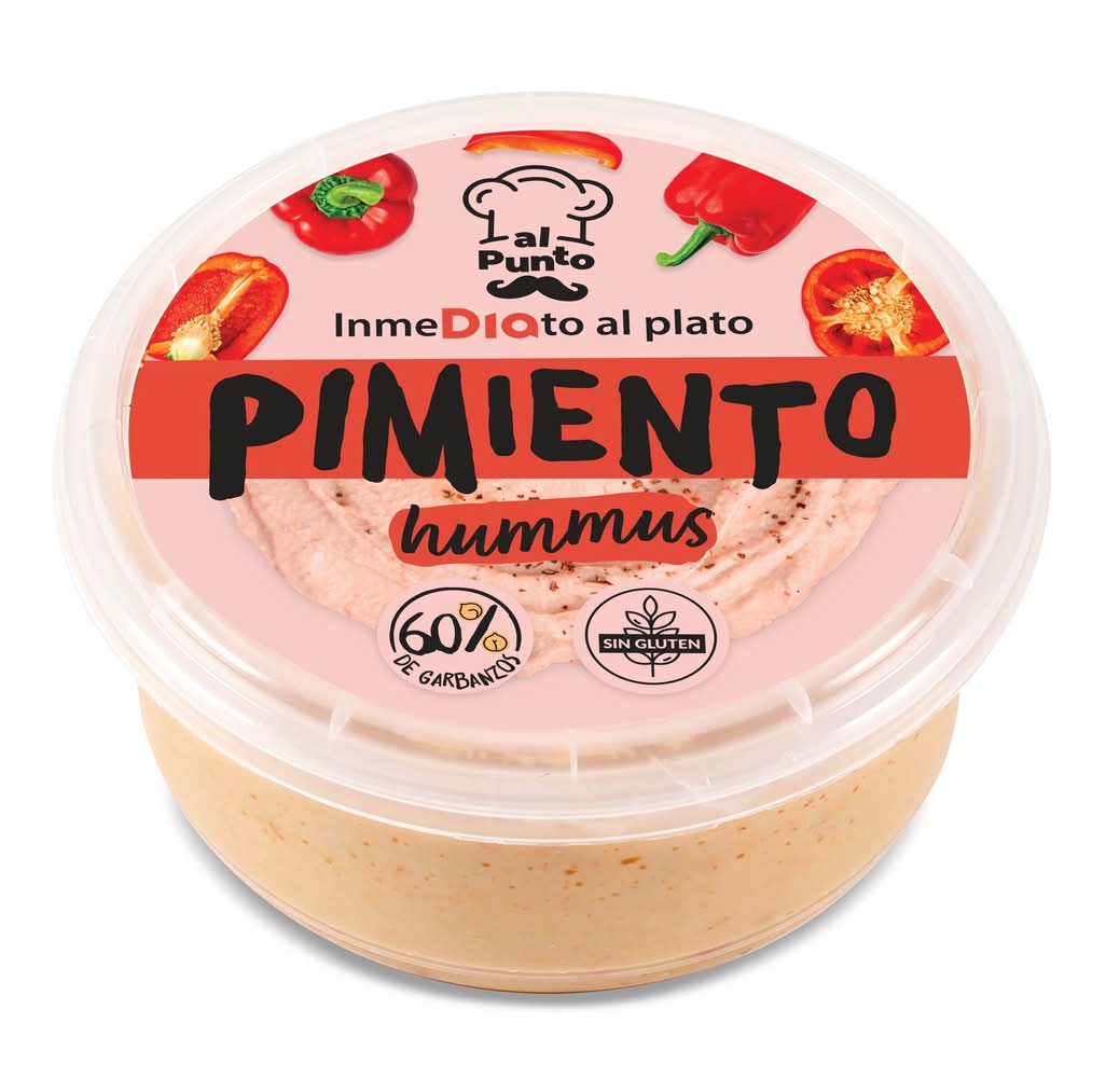 Hummus De Pimiento Al Punto Dia Tarrina 220 G