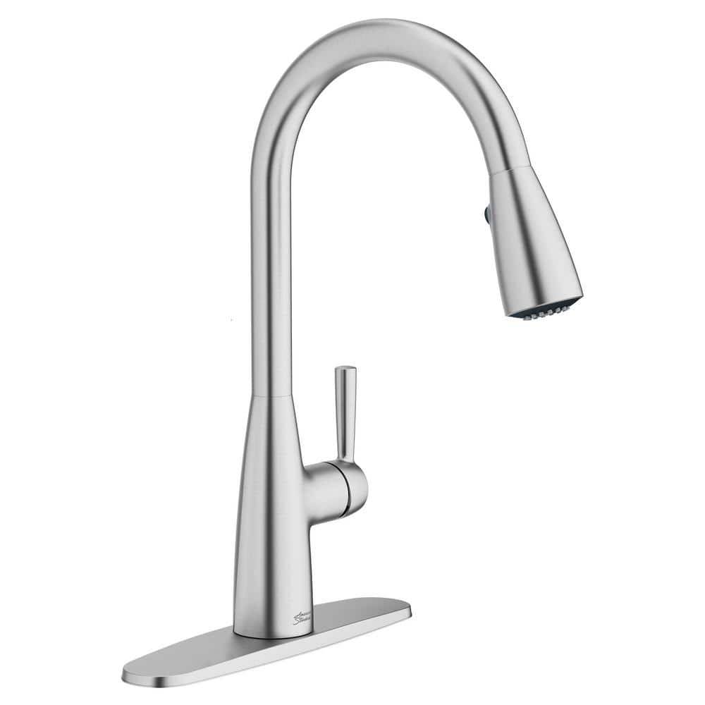 American Standard Fairbury 2S Single-Handle Pull-Down Sprayer Kitchen Faucet In Stainless Steel