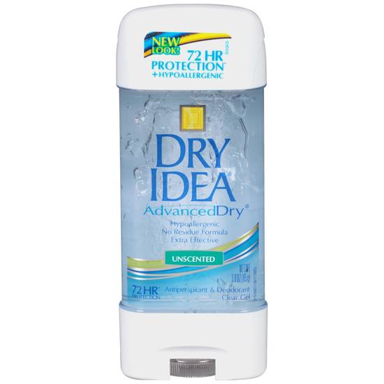 Dry Idea Anti-Perspirant & Deodorant Clear Gel Unscented