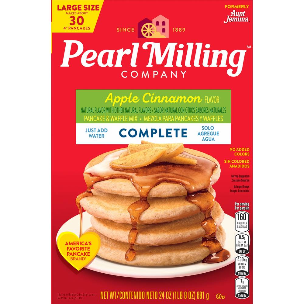 Pearl Milling Company Pancake & Waffle Mix (apple-cinnamon )