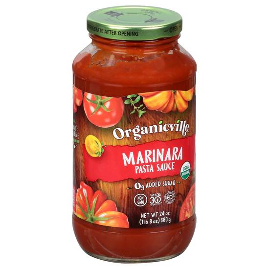 Organic Marinara Pasta Sauce Organicville 24 oz