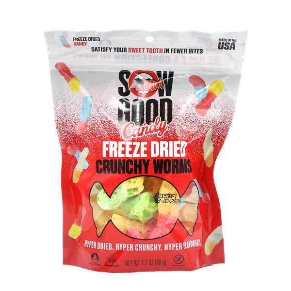 SOW Good Candy Freeze Dried Crunchy Worms