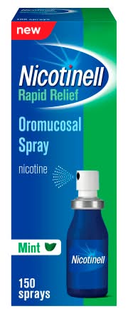 Nicotinell Mint, Rapid Relief Oromucosal Spray