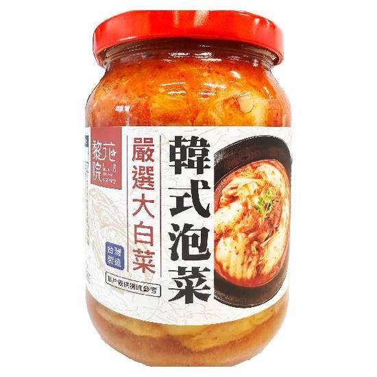 黎花院韓式泡菜(玻璃瓶)內容物300g固形物230g