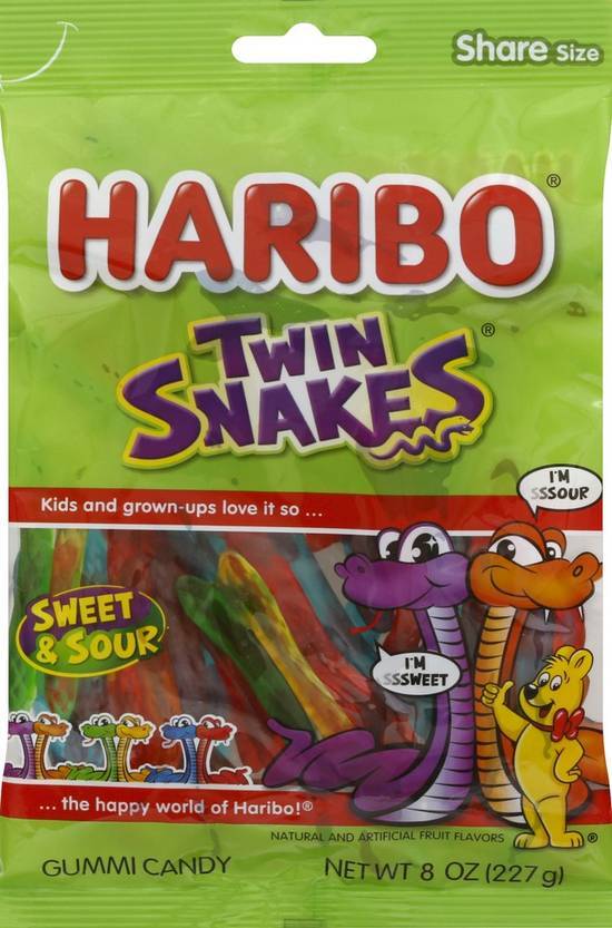 Haribo Twin Snakes (8 oz)