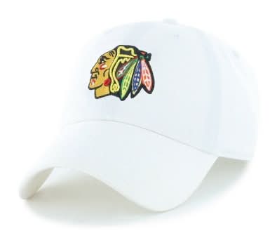 NHL Chicago Blackhawks White Clean Up Hat