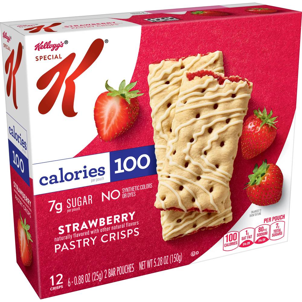 Special K Pastry Crisps Bar, Strawberry (5.28 oz)