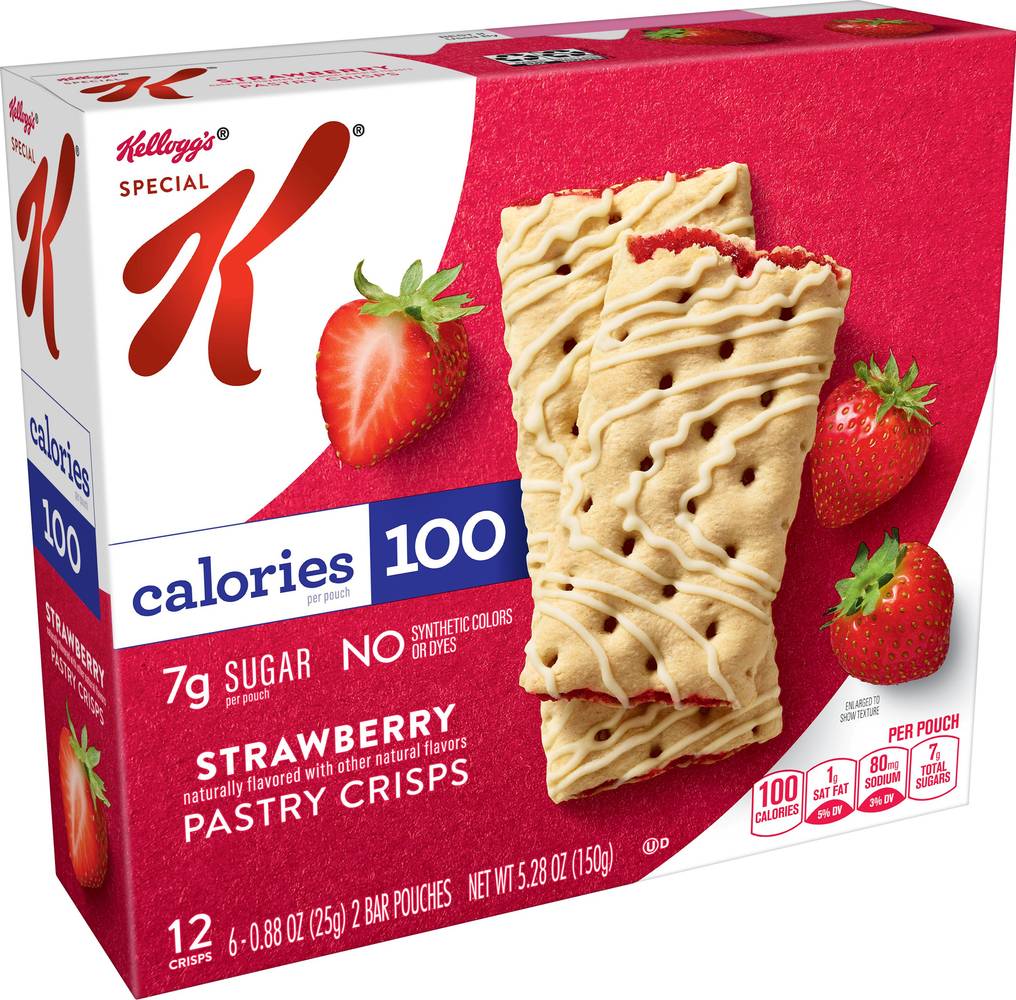 Special K Pastry Crisps Bar, Strawberry (5.28 oz)