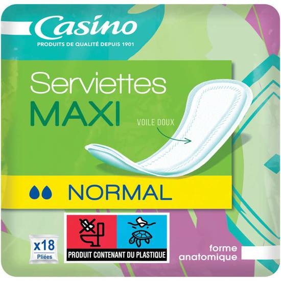 Serviettes hygiéniques - Maxi - Normal