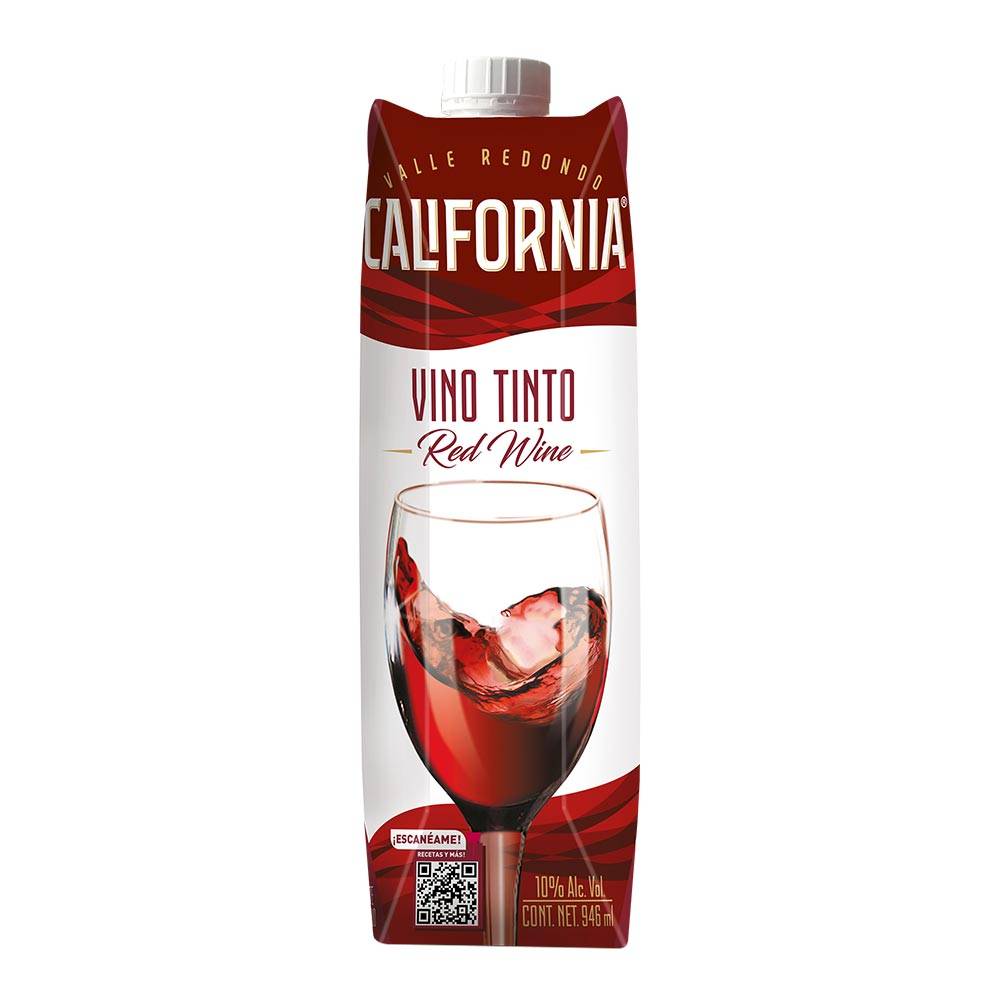 Valle redondo vino tinto california (946 ml)