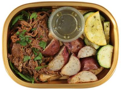 Ready Meals Shredded Chimichuri Beef W/Roasted Potato & Vegetable 10.9 Oz - 10.9 Oz