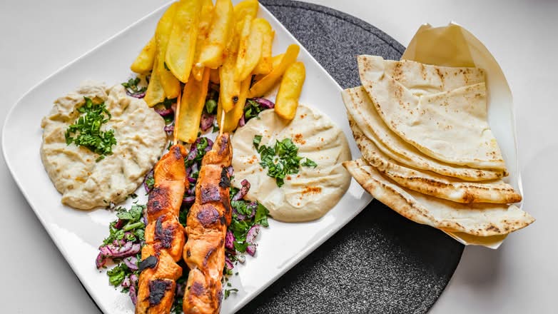 Assiette Chiche Tawook