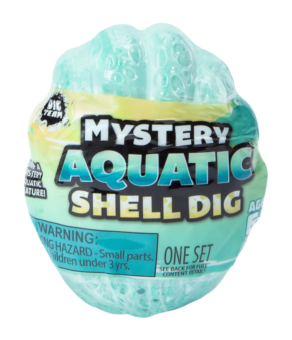 Dig Team™ Mystery Aquatic Shell Dig Set Green