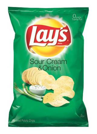 Lay's Potato Chips Sour Cream & Onion 7.75 oz Bag