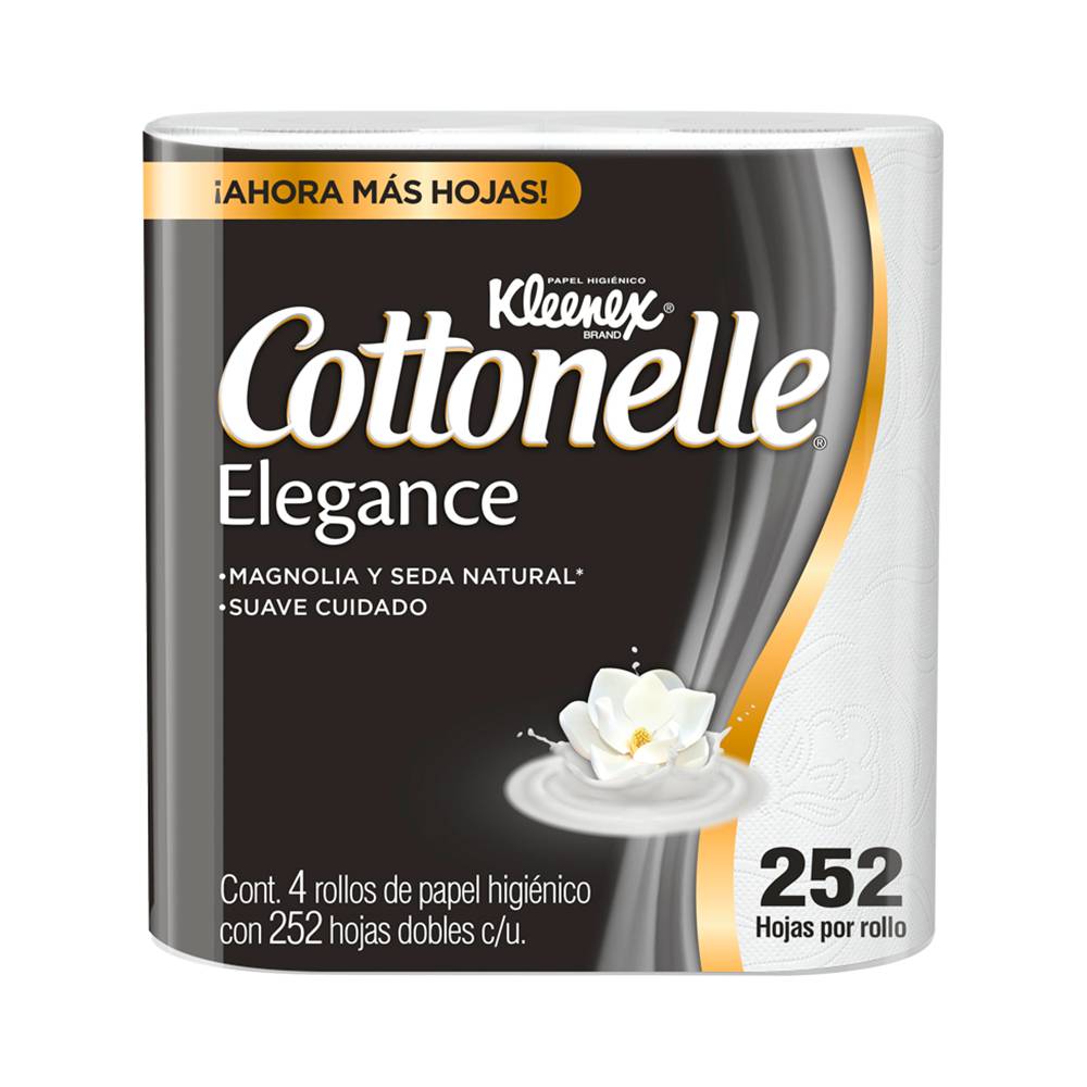 Kleenex cottonelle papel higiénico elegance xl (4 un)