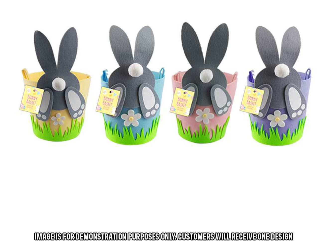 Easter Pom Pom Bunny Basket