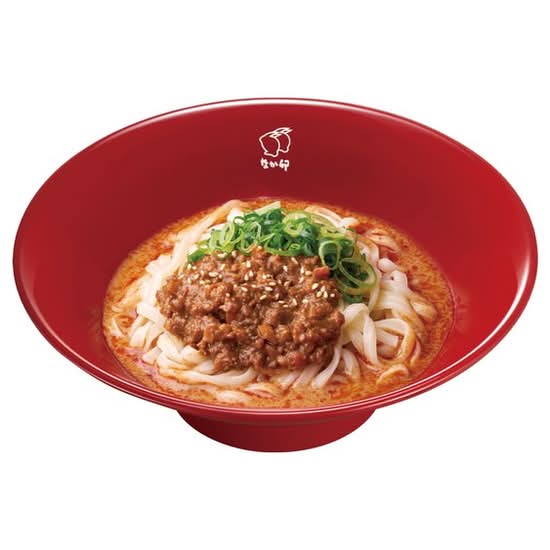 冷やし担々うどん　Cold Spicy Dan Dan Udon