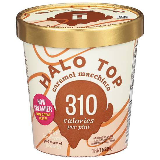 Halo Top Light Caramel Macchiato Ice Cream
