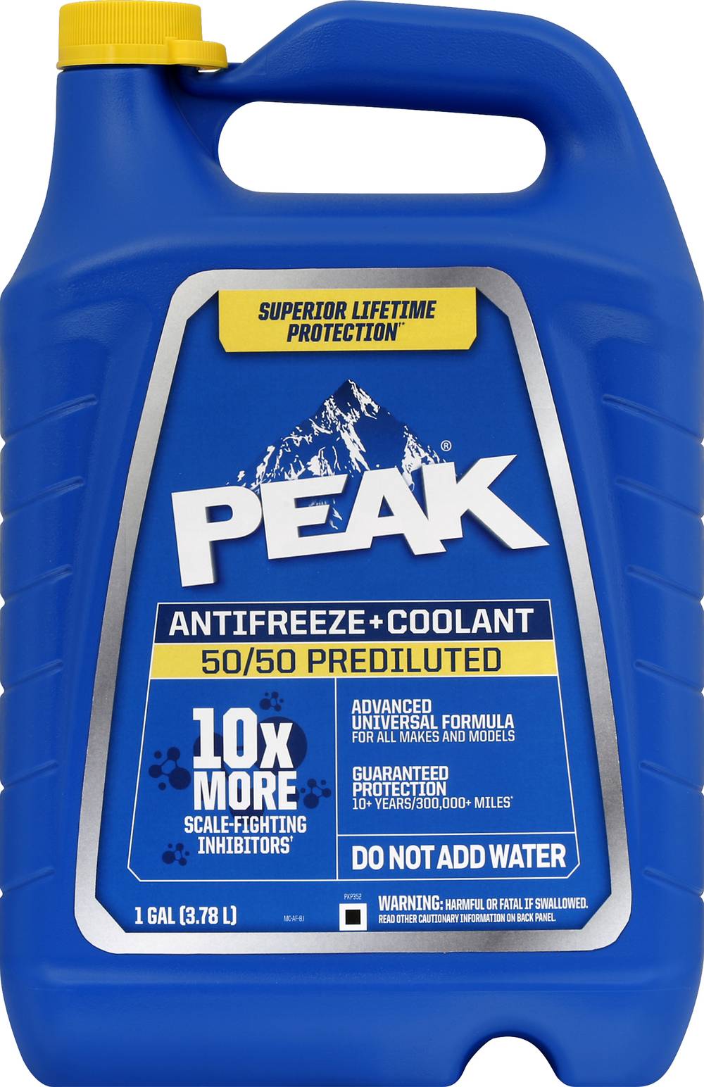 Peak Long Life 50/50 Prediluted Antifreeze + Coolant