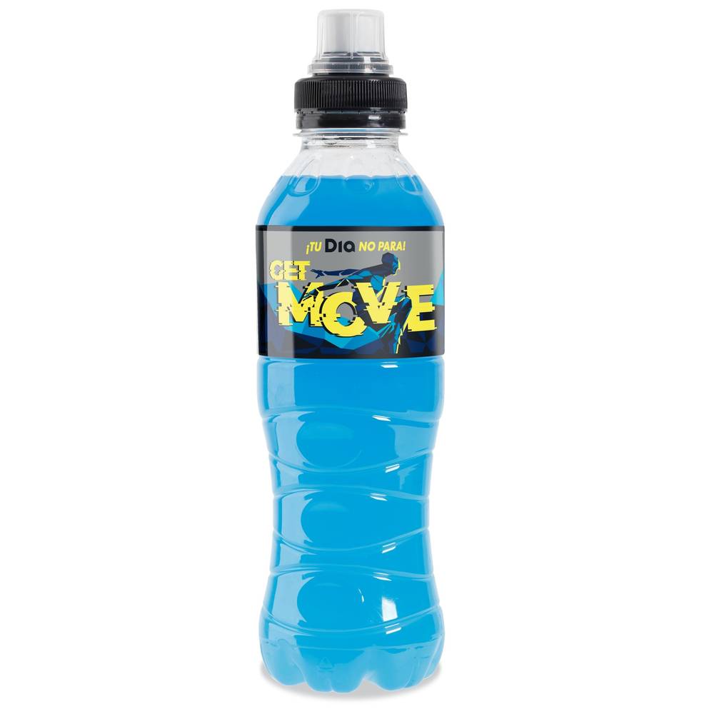 Bebida Refrescante Aromatizada Azul Get Move De Dia Botella 500 Ml