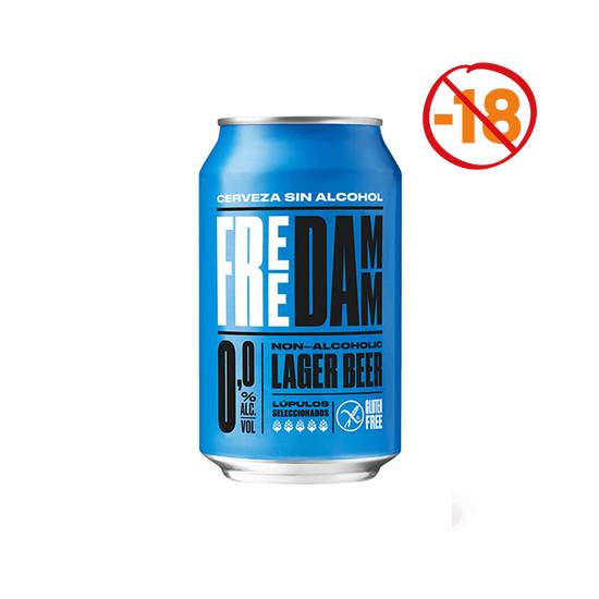 Cerveza Sin Alcohol lata 33cl.