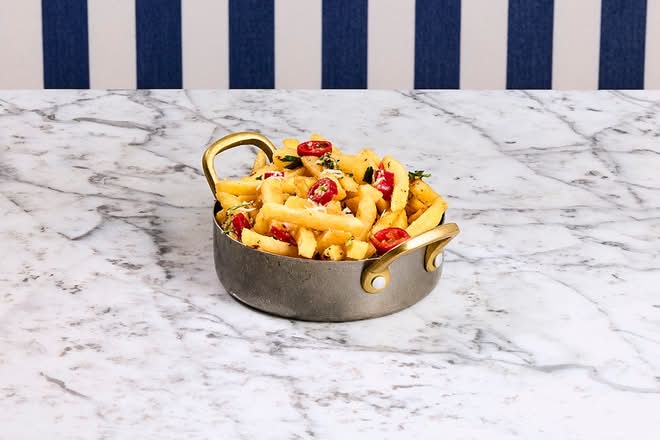 Chilli Garlic Cheese Fries