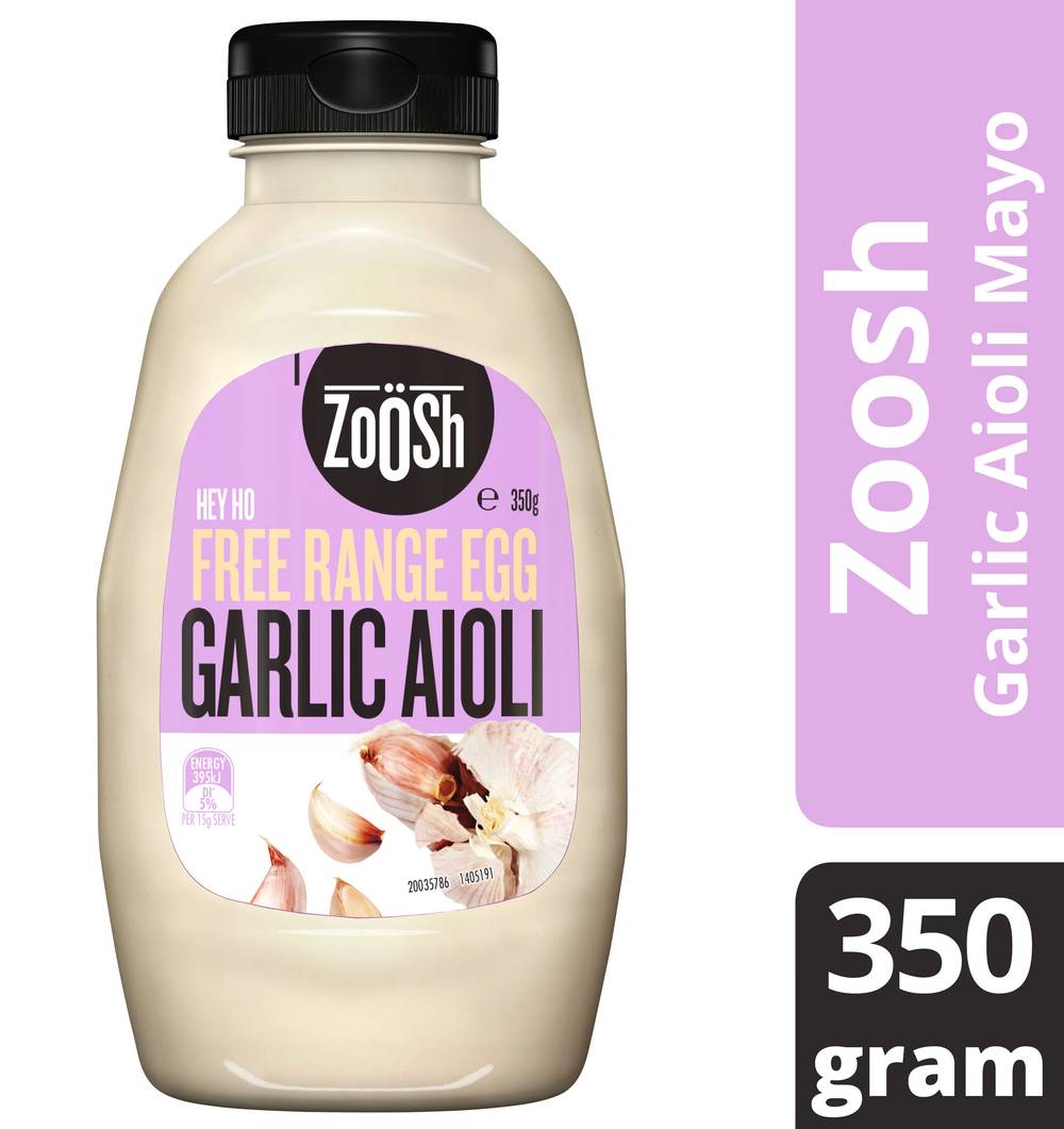 ZoOSh Free Range Egg Garlic Aioli (350g)