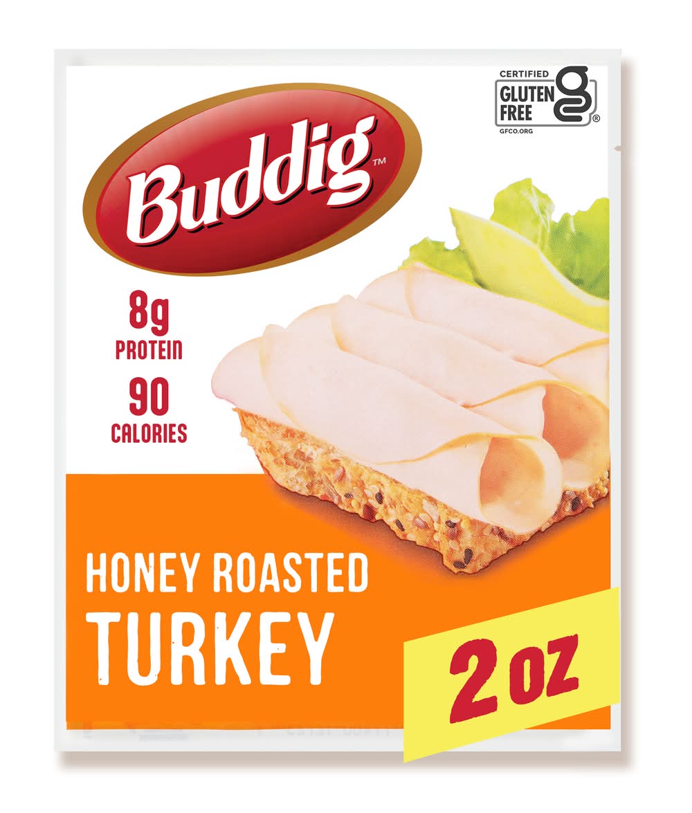 Buddig Roasted Turkey, Honey (2 oz)